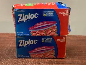 lot 48 image: Ziploc Bags