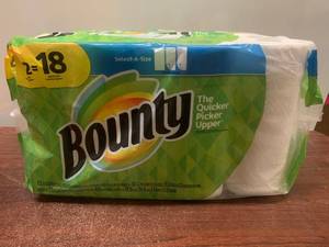 lot 4 image: Bounty Paper Towels