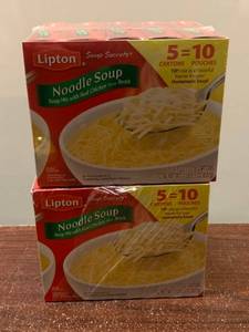 lot 38 image: Lipton Noodle Soup Mix