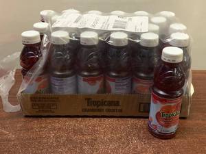 lot 40 image: Cranberry Juice