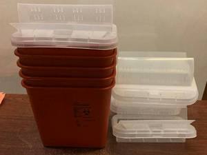 lot 114 image: Sharps Containers