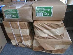 6 Packs of Assorted Size Paper Groc...