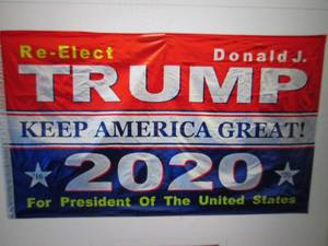 3 ft x 5 ft Re-Elect Trump 2020 Fla...