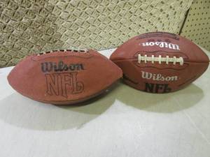 2 Wilson NFL Foot Balls  D-2...