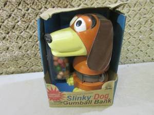 Vintage Slinky Dog Gumball Bank in ...