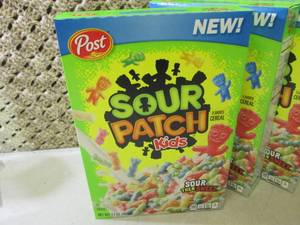 6 Boxes of Post Sour Patch Kids Cer...