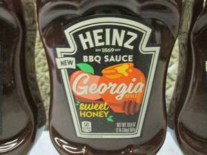 4 Bottles of Heinz Georgia Style Sw...
