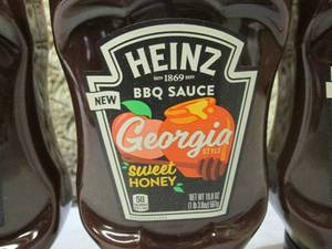 4 Bottles of Heinz Georgia Style Sw...