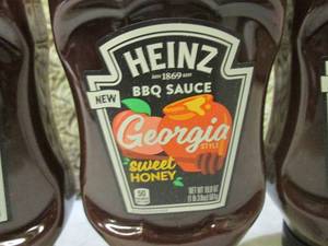 4 Bottles of Heinz Georgia Style Sw...