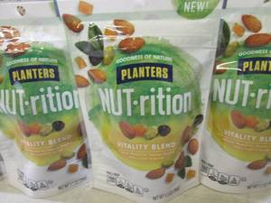 4 Bags of Planters Nut-rition Vital...