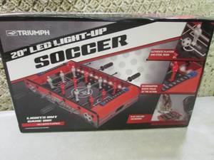 20 LED Light-Up Soccer Table Game ...
