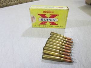 7mm Mauser Soft Point Super X Round...