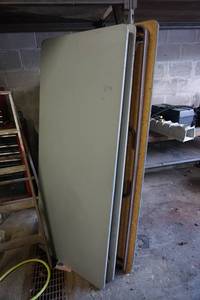 lot 58 image: Lot of 4 Folding Tables