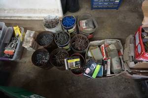 lot 32 image: Large lot of Assorted Nails and Fasteners