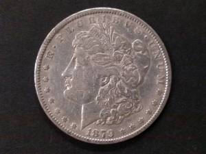 1879 Morgan Silver Dollar...