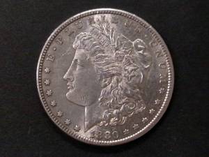 1880 S Morgan Silver Dollar...