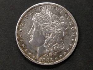 1882 S Morgan Silver Dollar...