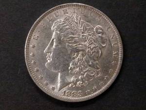 1883 O Morgan Silver Dollar...