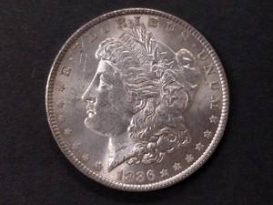 1886 High Grade Morgan Silver Dolla...