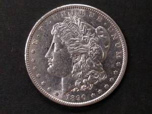 1890 S High Grade Morgan Silver Dol...