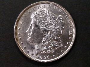 1896 High Grade Morgan Silver Dolla...