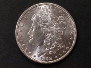 1898 S MS Morgan Silver Dollar...