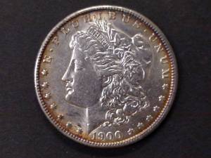 1900 High Grade Morgan Silver Dolla...