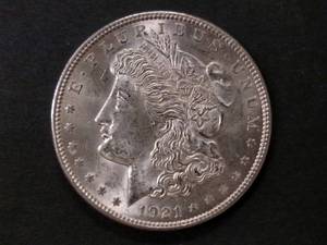 1921 Morgan Silver Dollar...
