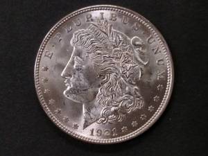 1921 Morgan Silver Dollar...