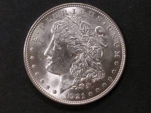 1921 Morgan Silver Dollar...