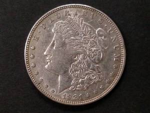1921 D Morgan Silver Dollar...