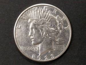 1923 S Peace Silver Dollar...