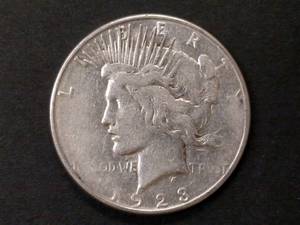 1923 S Peace Silver Dollar...