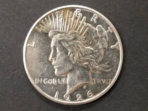 1926 S Peace Silver Dollar...