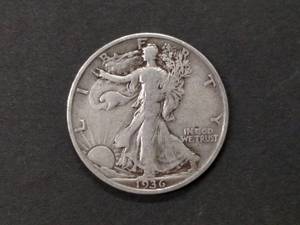 1936 S Walking Liberty Silver Half ...