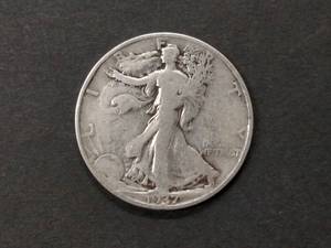 1937 Walking Liberty Silver Half Do...