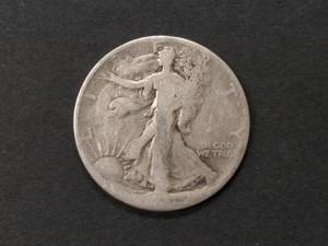 1941 Walking Liberty Silver Half Do...