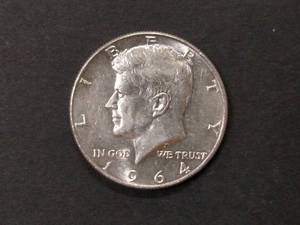 1964 D Kennedy Silver Half Dollar...