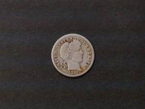 1916 Barber Silver Dime...