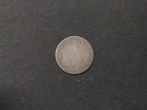1858 O Seated Liberty Silver Half D...