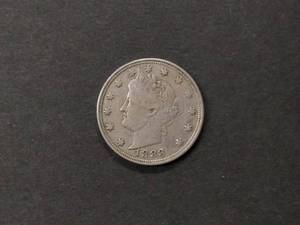 1883 No Cents Liberty V Nickel...