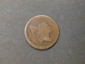 1797 Lettered Edge Half Cent (Edge ...