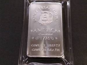 Ten Ounce .999 Silver Bar, No Tax o...