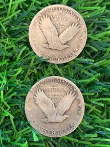1923 & 1929 Standing Liberty Quarters