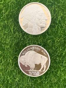Lot of 2 Silver .999 14 Ounce Rounds