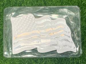 1oz .999 Silver American Flag RARE
