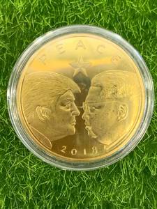 Donald Trump  Kim Jong Un Peace Coin