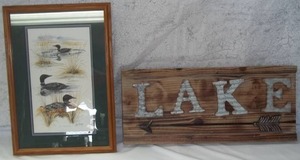 lot 45 image: Wall Art and Decor