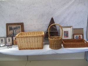 lot 47 image: Baskets, Art, and More