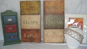 lot 63 image: Assorted Home Decor